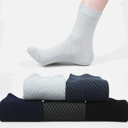 5 PAIRES DE CHAUSSETTE EN FIBRE DE BAMBOU - BOXHERO
