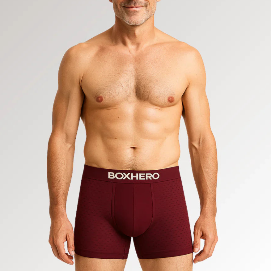 BOXER BOXHERO 1.0 EN FIBRE DE BAMBOU - CONFORT RÉVOLUTIONNÉ TOUT AU LONG DE LA JOURNÉE