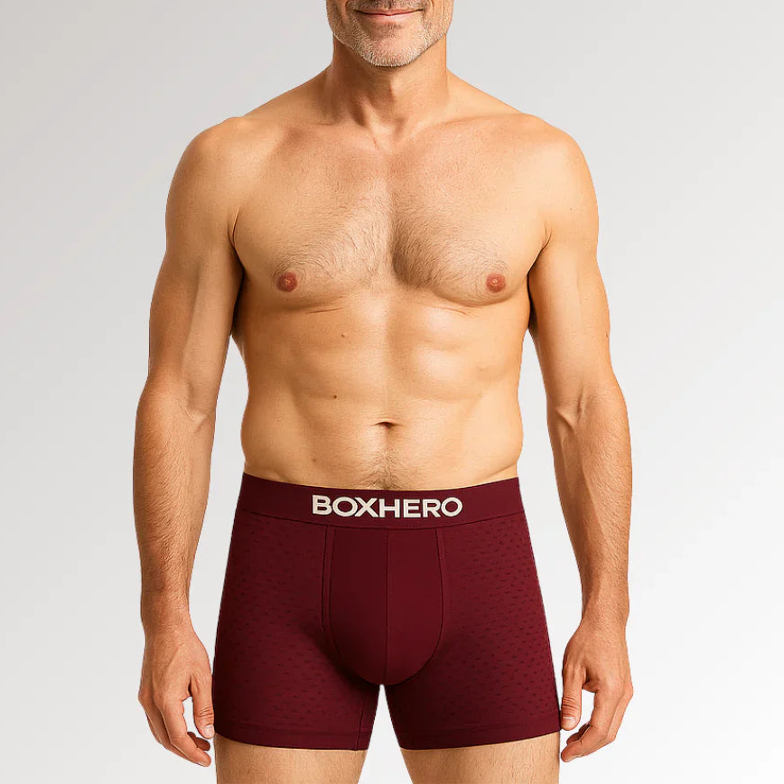 BOXER BOXHERO 1.0 EN FIBRE DE BAMBOU - CONFORT RÉVOLUTIONNÉ TOUT AU LONG DE LA JOURNÉE