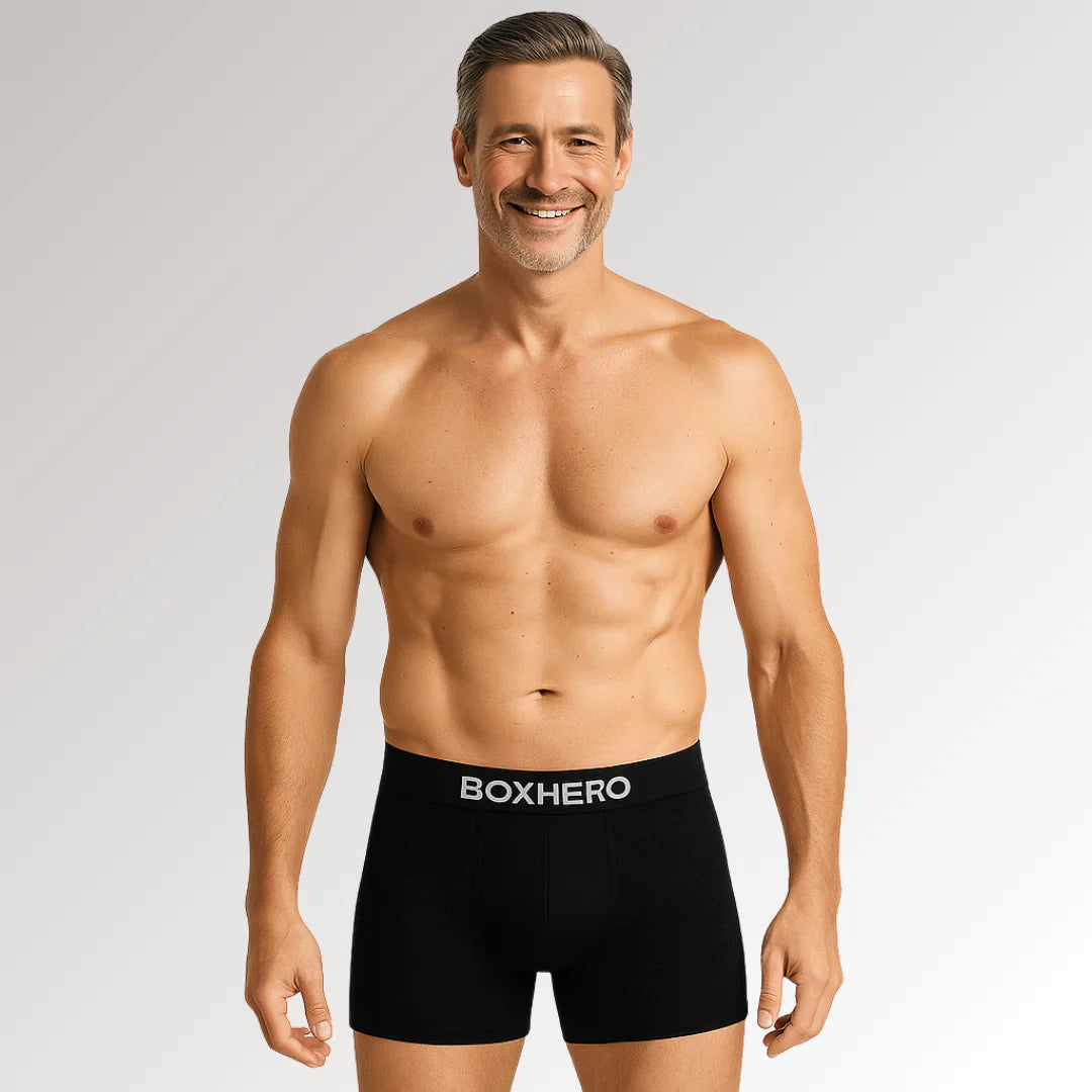 BOXER BOXHERO 1.0 EN FIBRE DE BAMBOU - CONFORT RÉVOLUTIONNÉ TOUT AU LONG DE LA JOURNÉE