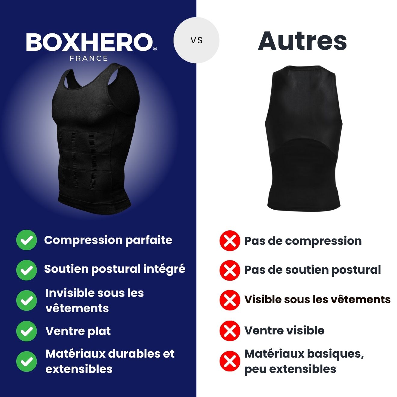 DÉBARDEUR DE COMPRESSION